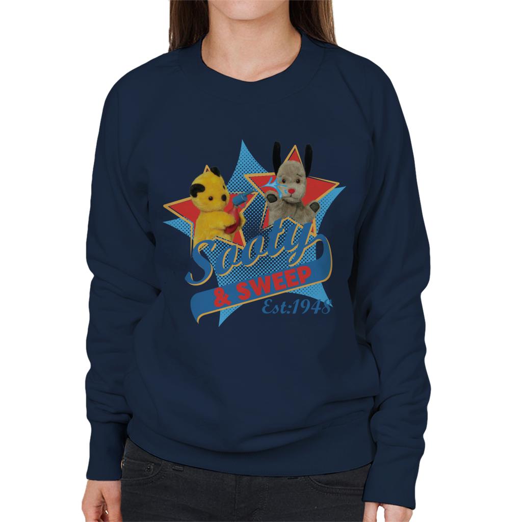 Sooty & Sweep Retro Water Sprayer Women's Sweatshirt product image 6