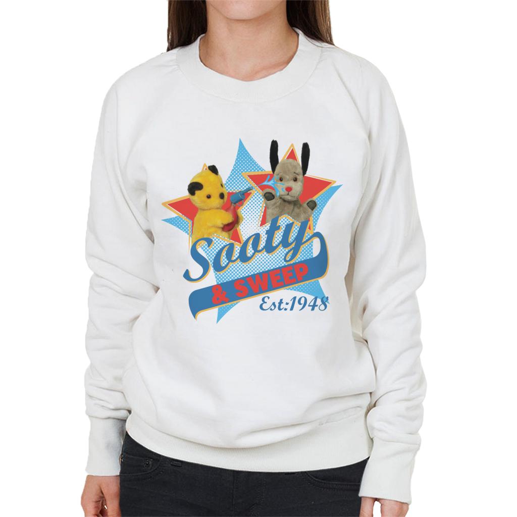 Sooty & Sweep Retro Water Sprayer Women's Sweatshirt product image 4