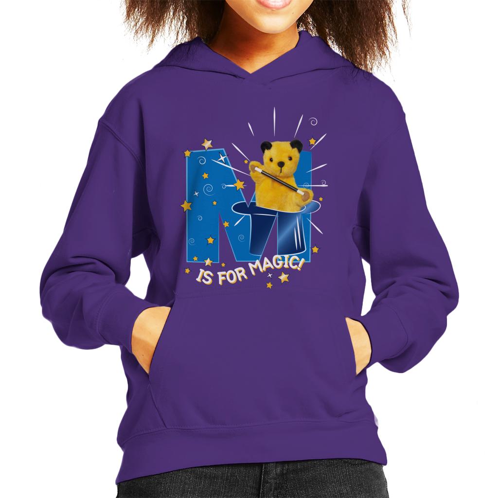 Sooty Top Hat M Is For Magic Kid's Hooded Sweatshirt
