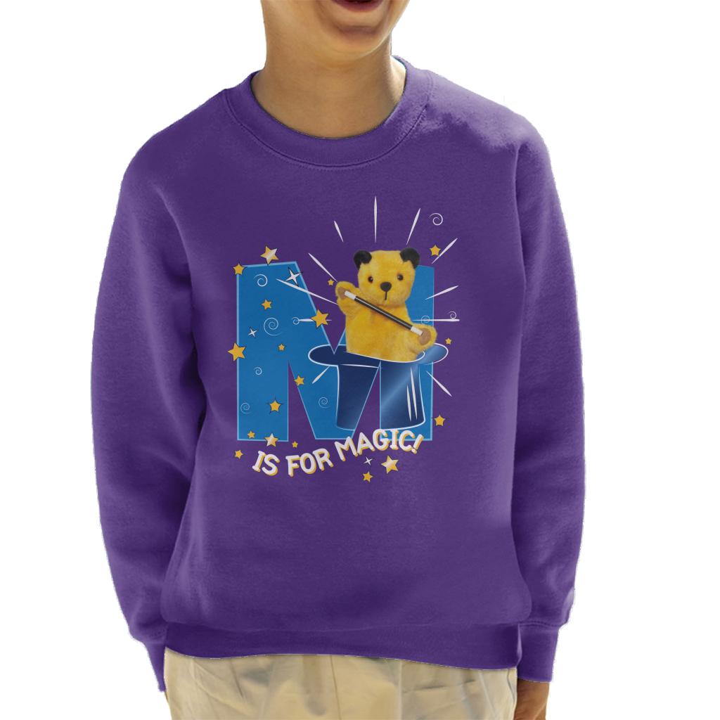 Sooty Top Hat M Is For Magic Kid's Sweatshirt