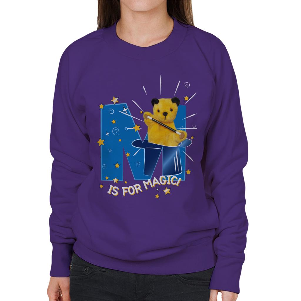 Sooty Top Hat M Is For Magic Women's Sweatshirt