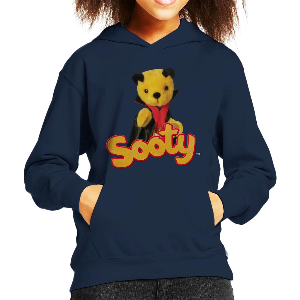 Sooty Halloween Vampire Kid's Hooded Sweatshirt product image 4