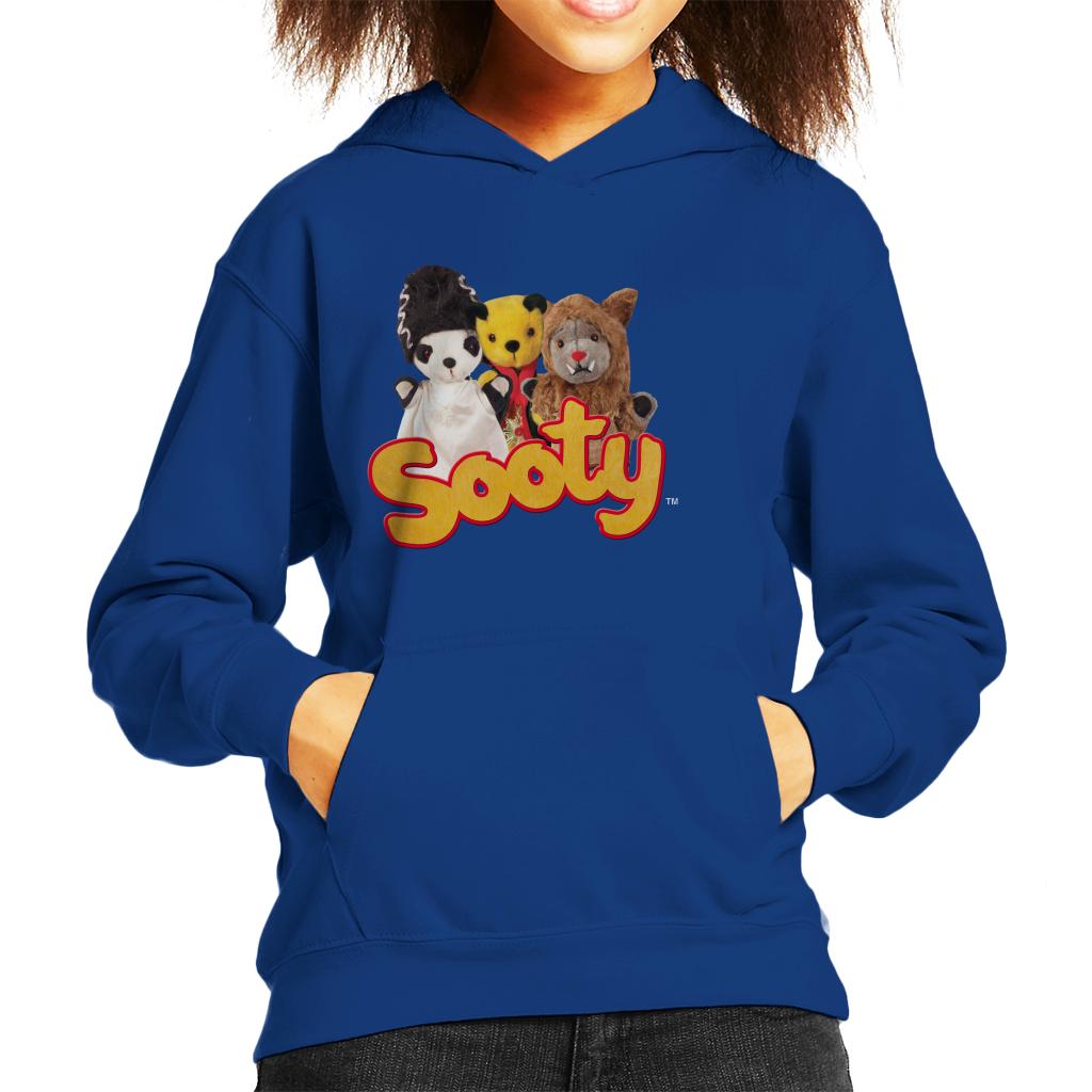 Sooty Halloween Spooky Trio Kid's Hooded Sweatshirt product image 6