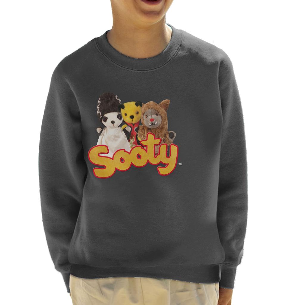Sooty Halloween Spooky Trio Kid's Sweatshirt product image 4