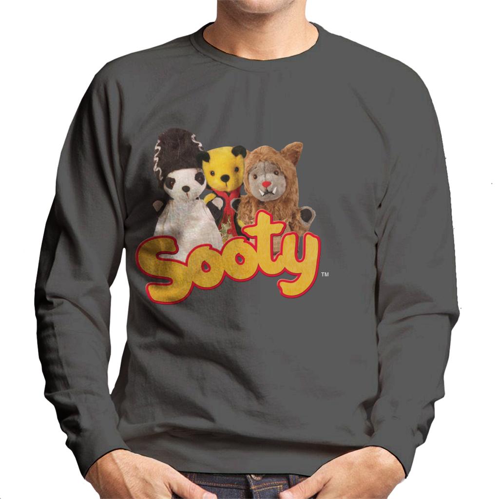 Sooty Halloween Spooky Trio Men's Sweatshirt product image 4