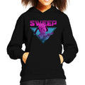 Sooty Sweep Guitar Vaporwave Kid's Hooded Sweatshirt product image 1