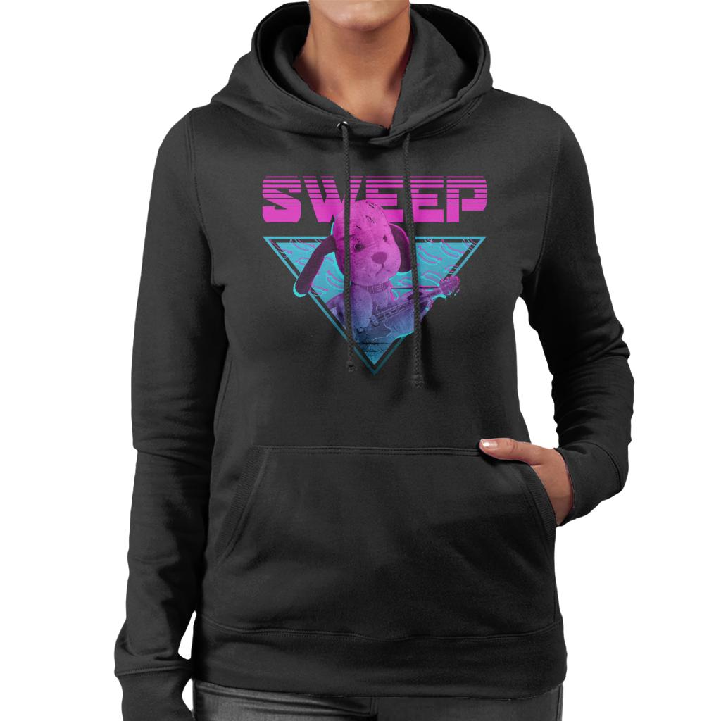 Sooty Sweep Guitar Vaporwave Women's Hooded Sweatshirt product image 1