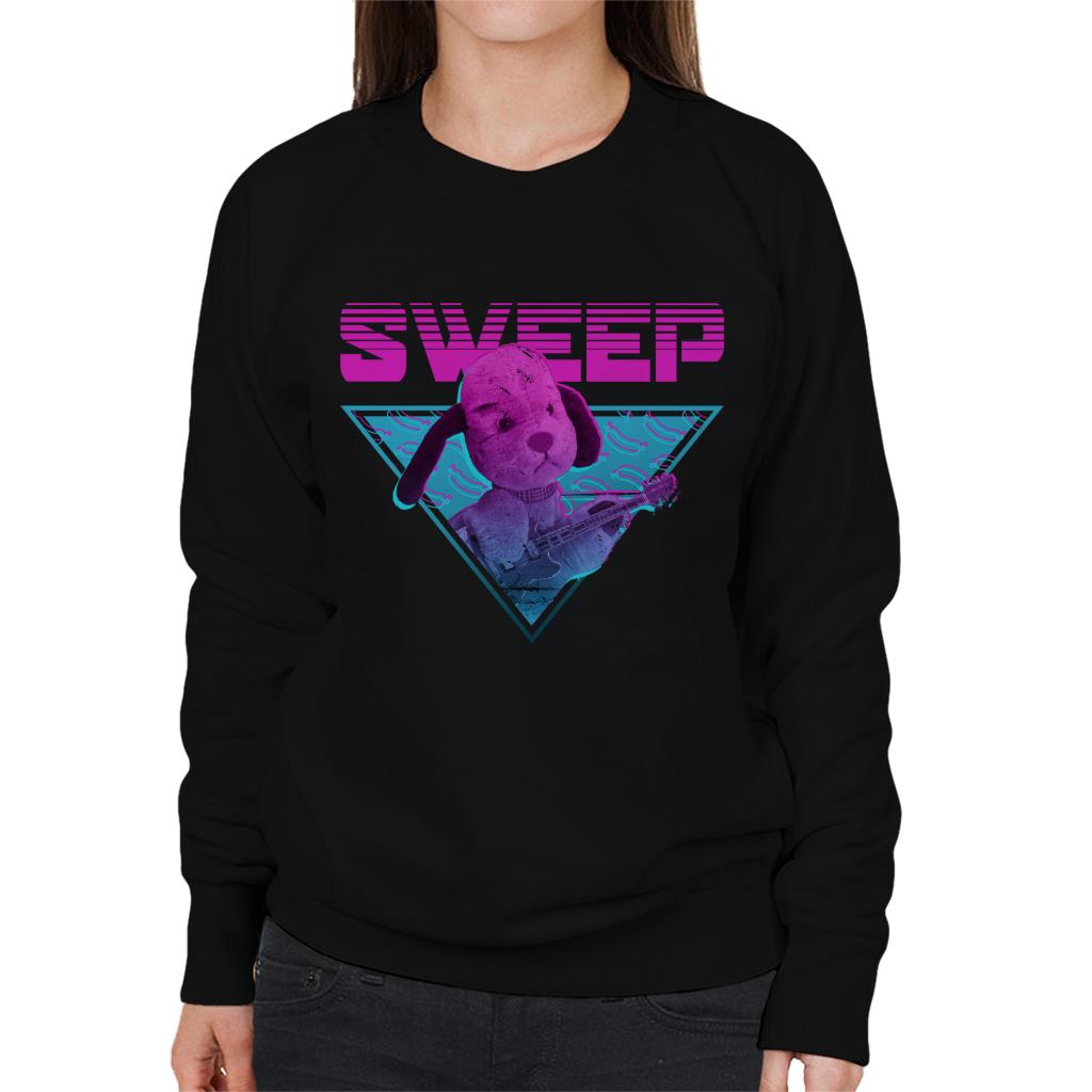 Sooty Sweep Guitar Vaporwave Women's Sweatshirt product image 1