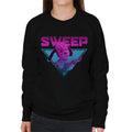 Sooty Sweep Guitar Vaporwave Women's Sweatshirt product image 1