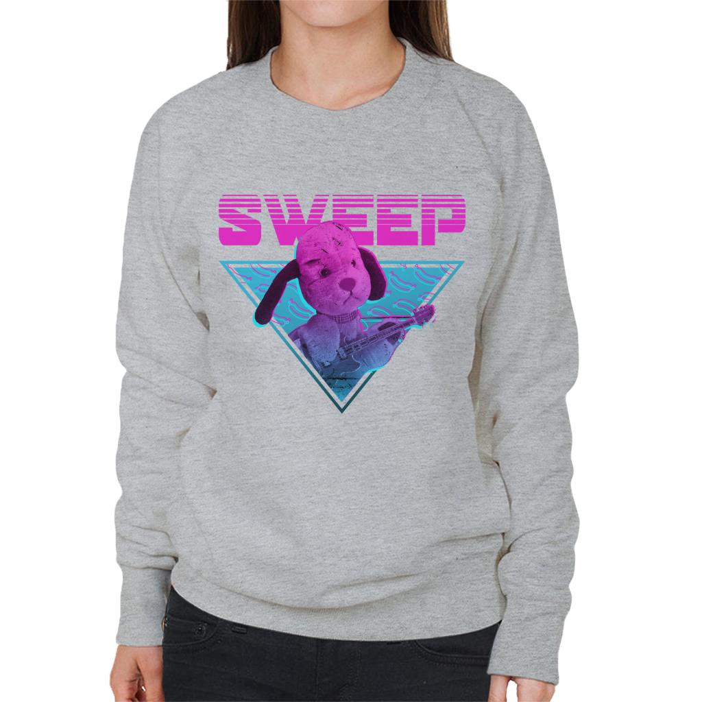 Sooty Sweep Guitar Vaporwave Women's Sweatshirt product image 4