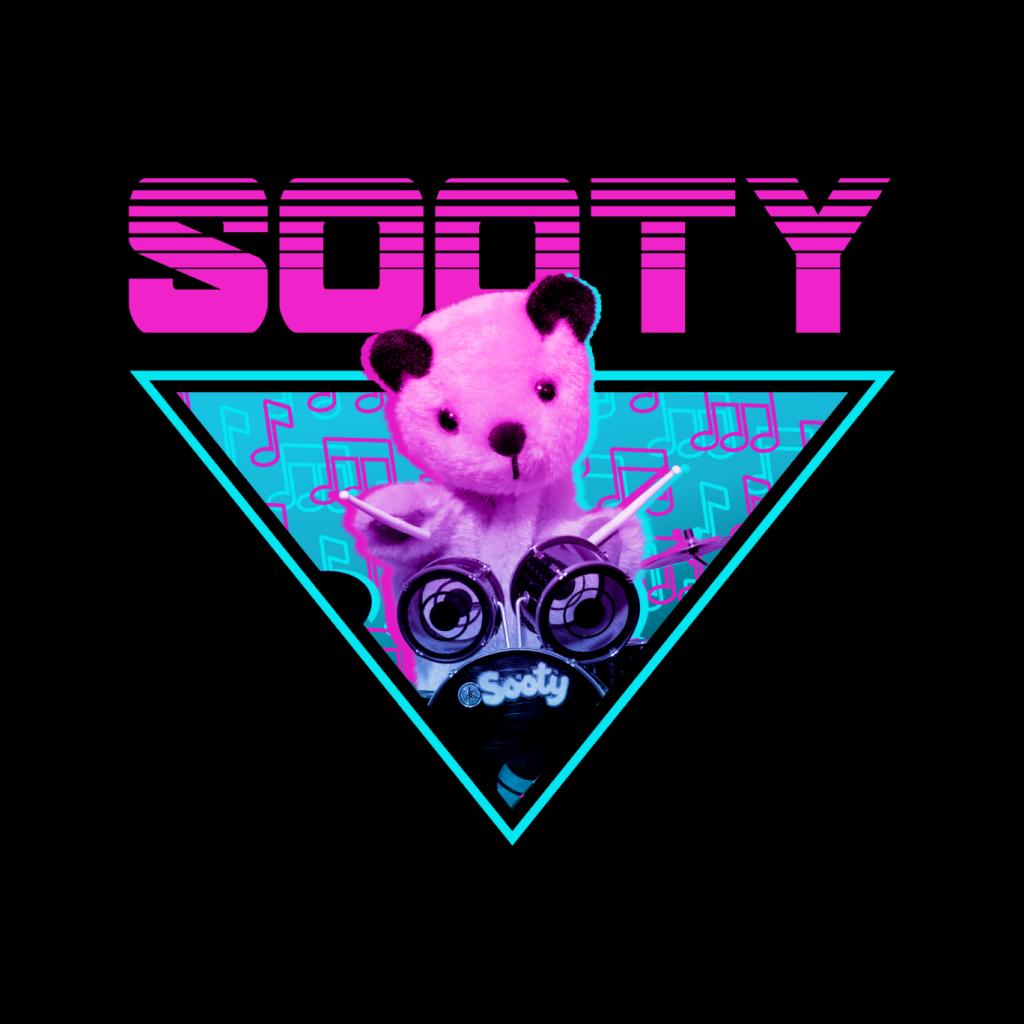 Sooty Drums Vaporwave Men's Hooded Sweatshirt product image 2
