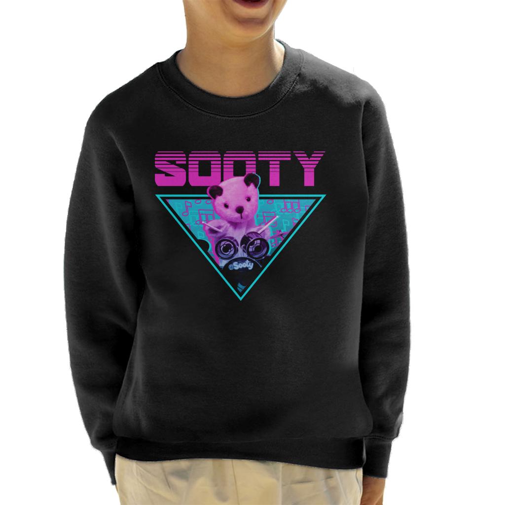 Sooty Drums Vaporwave Kid's Sweatshirt product image 1