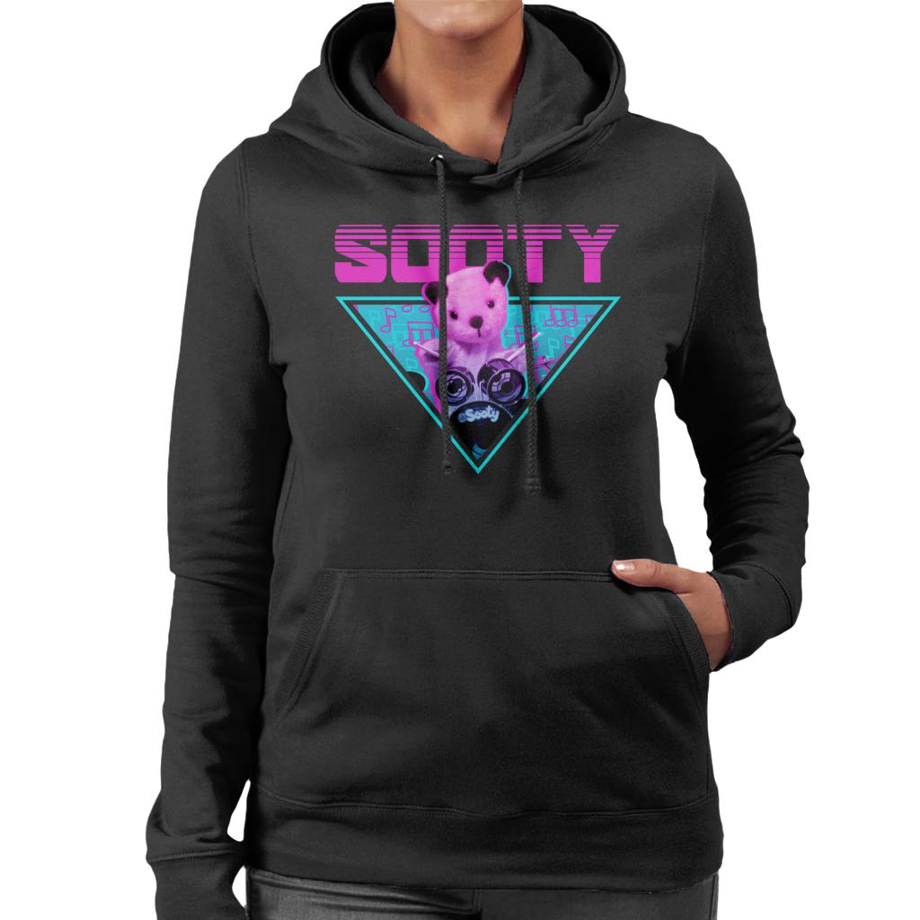 Sooty Drums Vaporwave Women's Hooded Sweatshirt product image 1