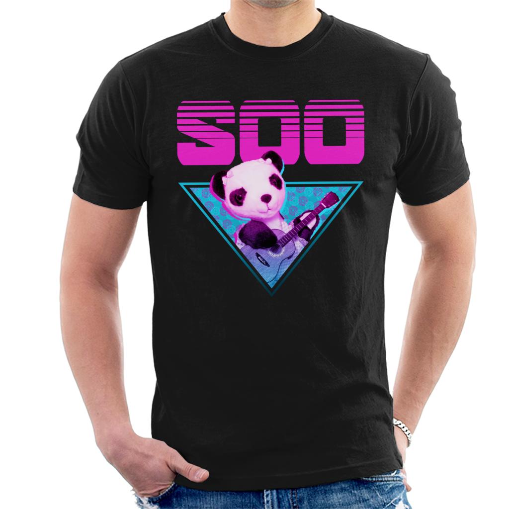 Sooty Soo Guitar Vaporwave Men's T-Shirt product image 1