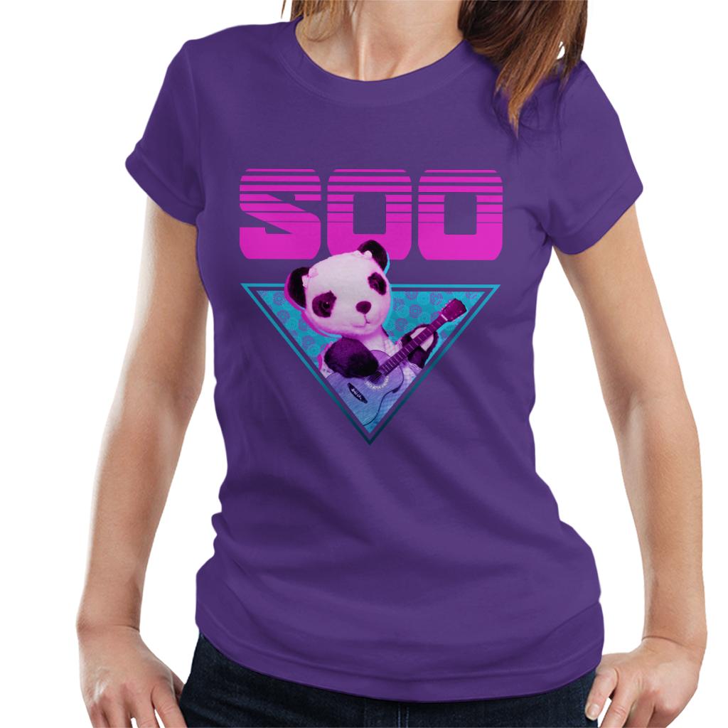 Sooty Soo Guitar Vaporwave Women's T-Shirt product image 4
