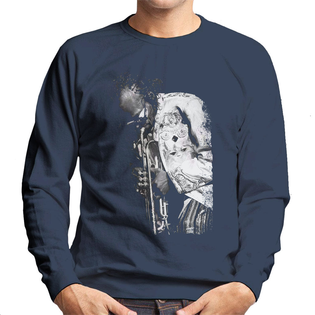 Miles Davis Playing In London 1986 Men's Sweatshirt product image 4