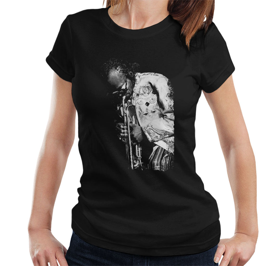 Miles Davis Playing In London 1986 Women's T-Shirt product image 1