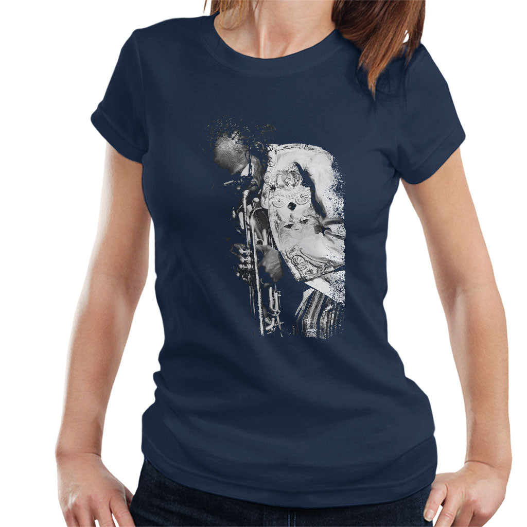 Miles Davis Playing In London 1986 Women's T-Shirt product image 4