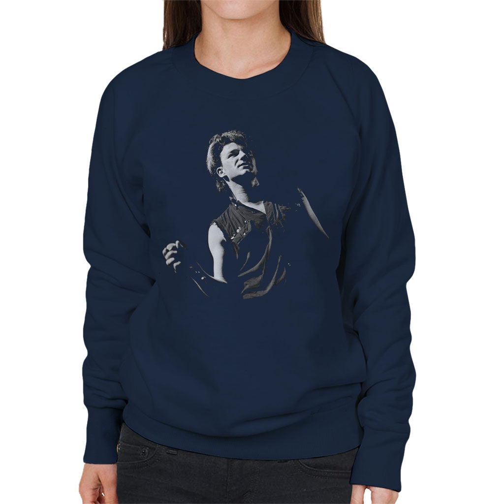 Bono Of U2 War Tour UK 1983 Women's Sweatshirt product image 4