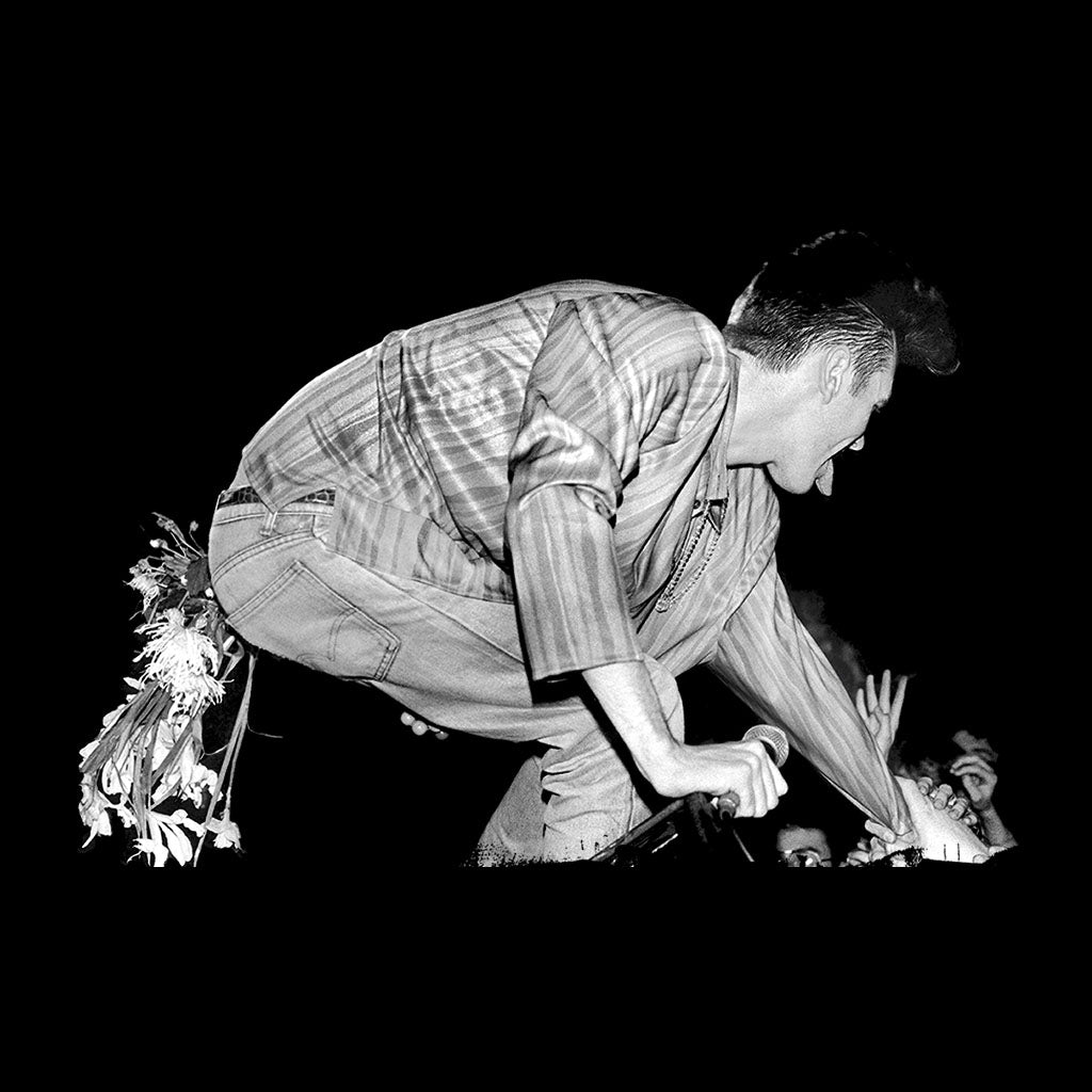 The Smiths Morrissey On Stage Meeting Crowd Women's T-Shirt product image 2