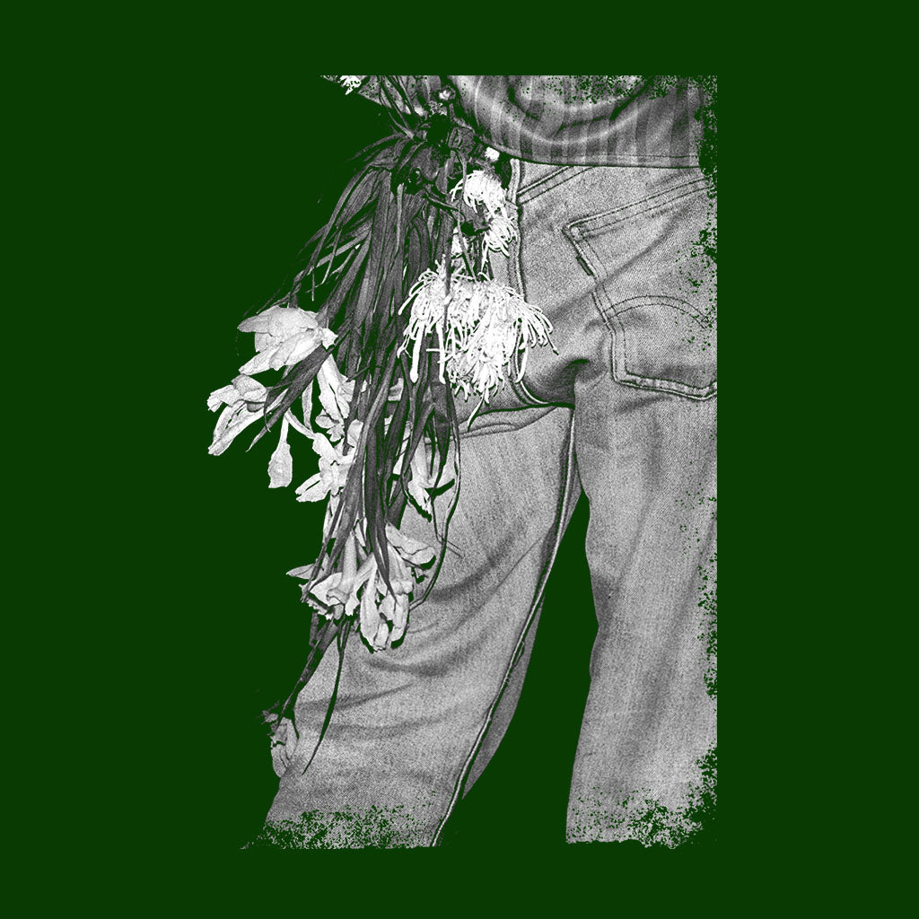 The Smiths Morrissey Flowers In Back Pocket Men's T-Shirt product image 5