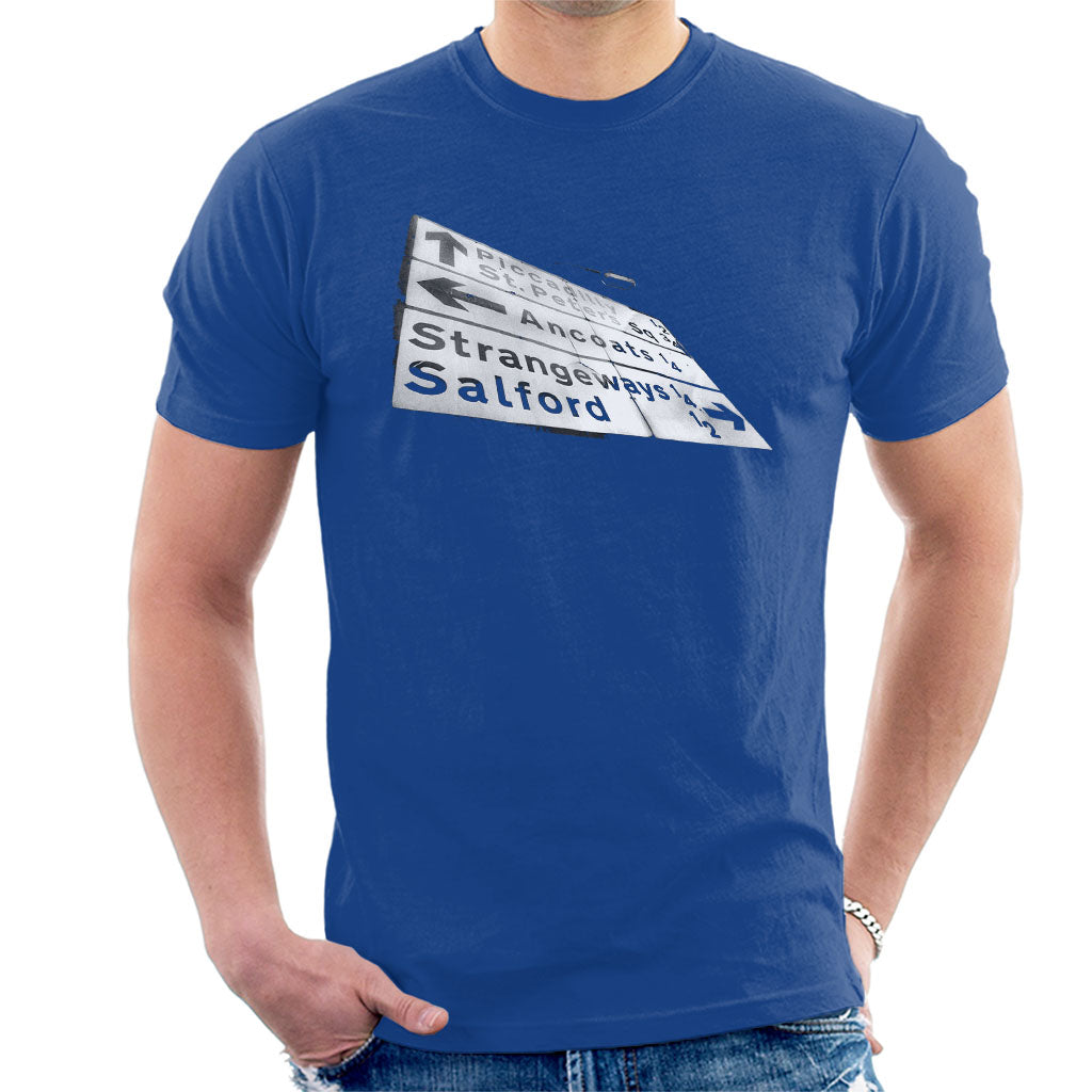 Manchester Road Signs 1985 Men's T-Shirt product image 4
