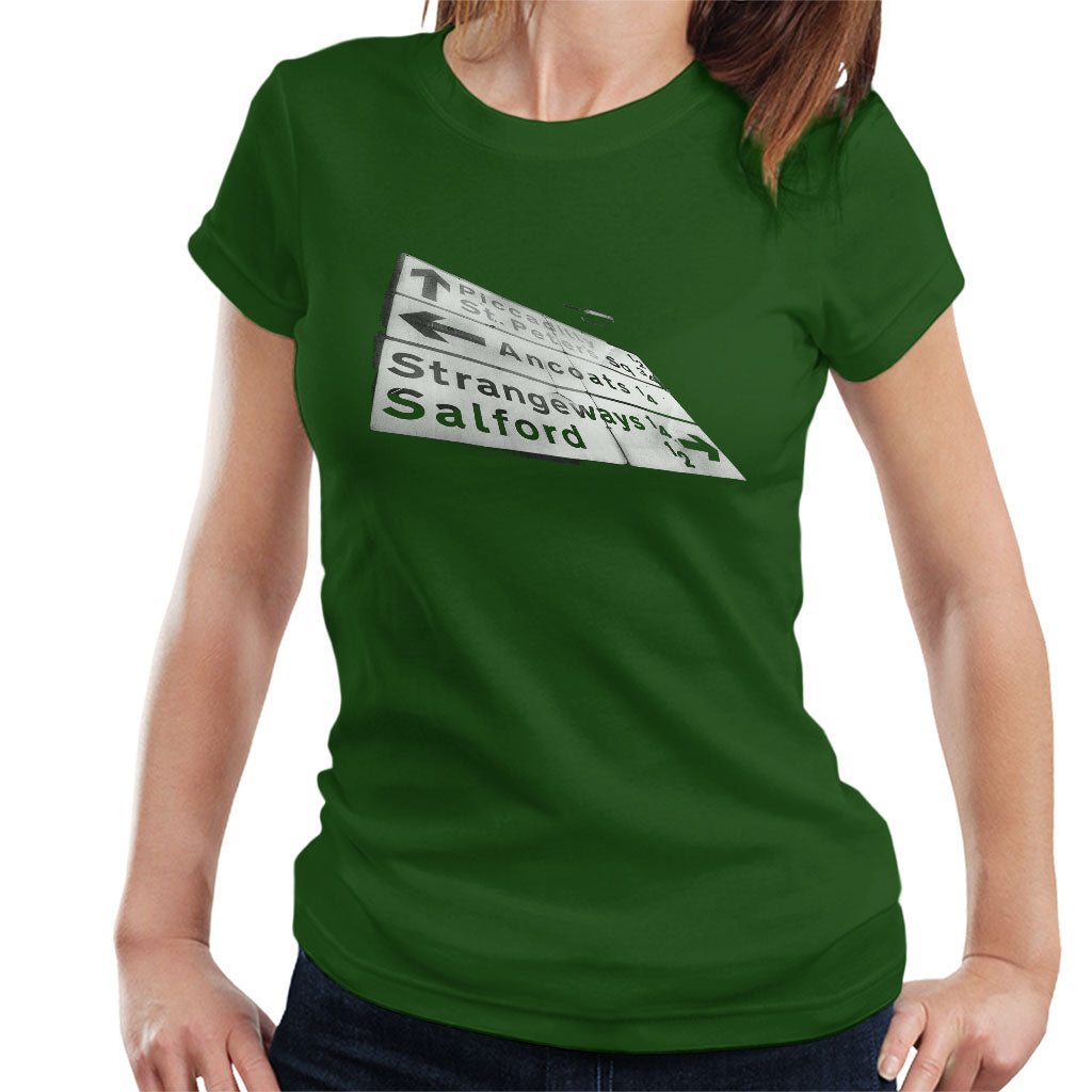 Manchester Road Signs 1985 Women's T-Shirt product image 6