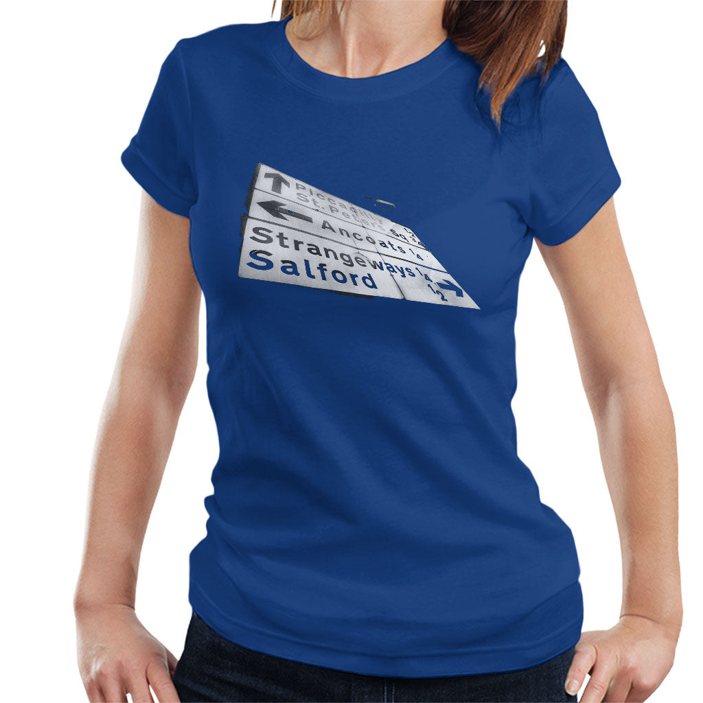 Manchester Road Signs 1985 Women's T-Shirt product image 4