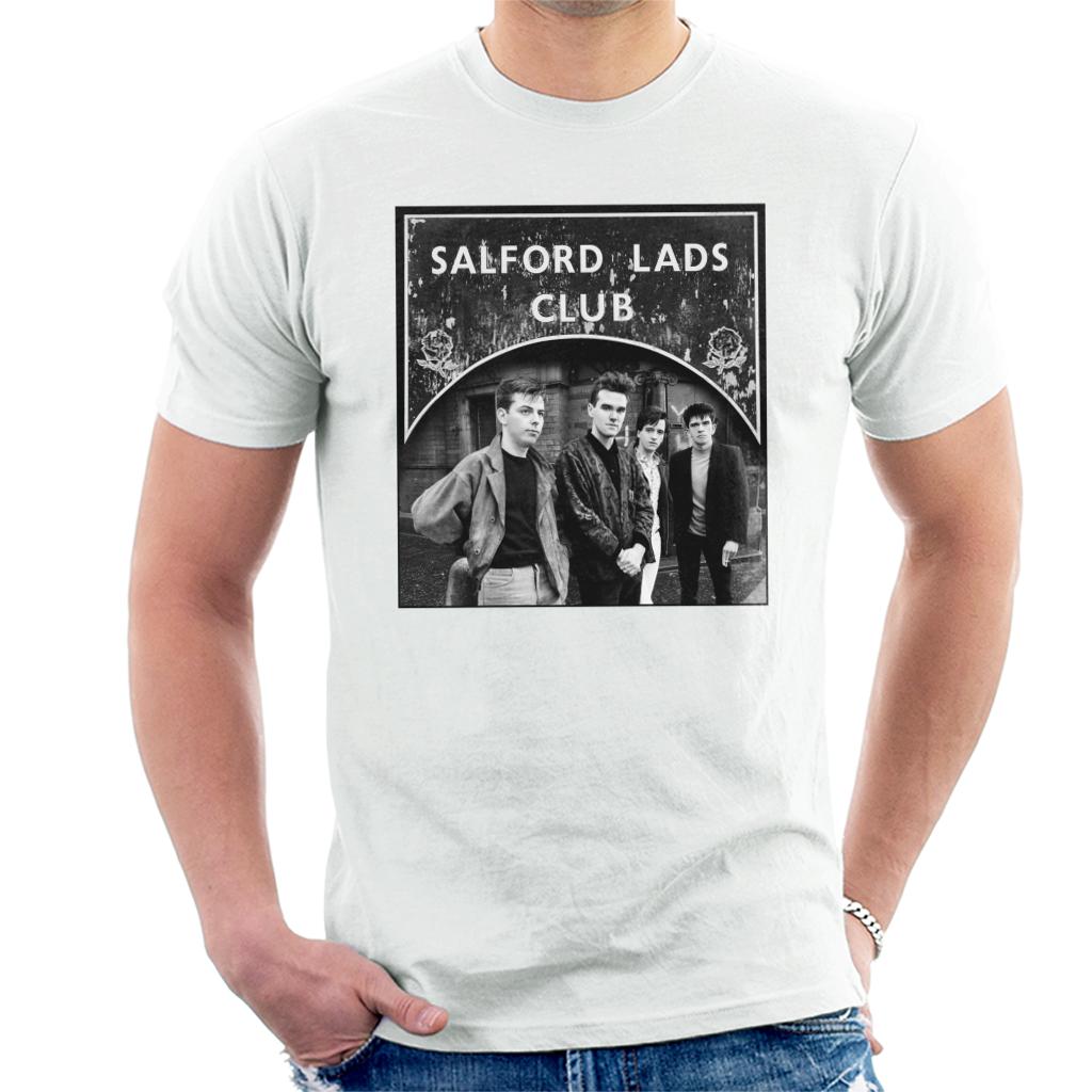 Salford Lads Clubs The Smiths Black & White Men's T-Shirt product image 4