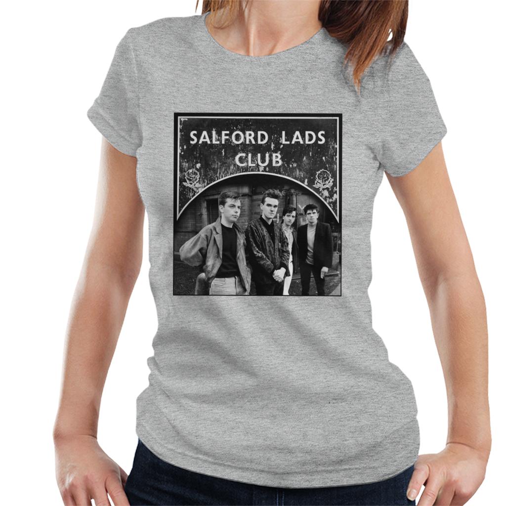 Salford Lads Clubs The Smiths Black & White Women's T-Shirt product image 1