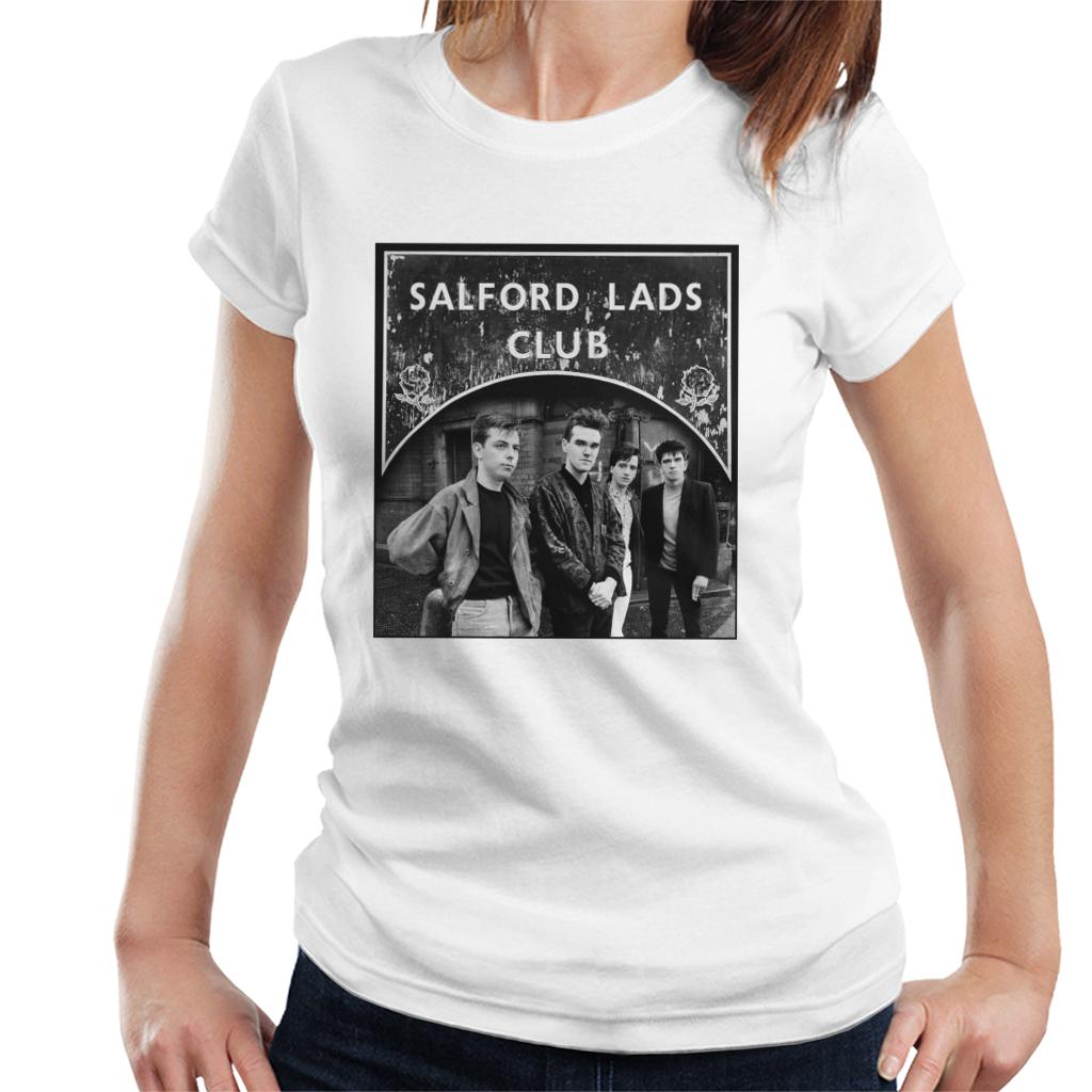 Salford Lads Clubs The Smiths Black & White Women's T-Shirt product image 4