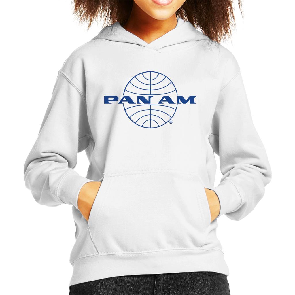 Pan Am Classic Blue Logo Kid's Hooded Sweatshirt product image 6
