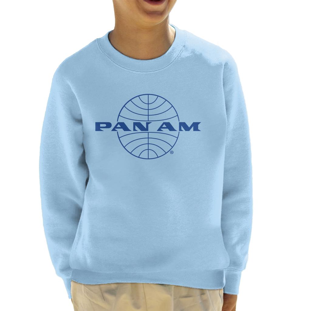 Pan Am Classic Blue Logo Kid's Sweatshirt product image 4