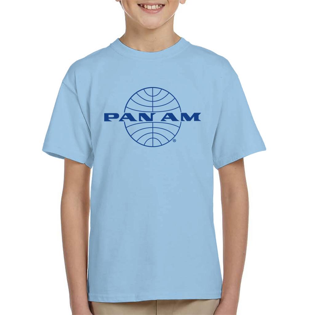 Pan Am Classic Blue Logo Kid's T-Shirt product image 6