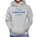 Pan Am Classic Blue Logo Men's Hooded Sweatshirt product image 1