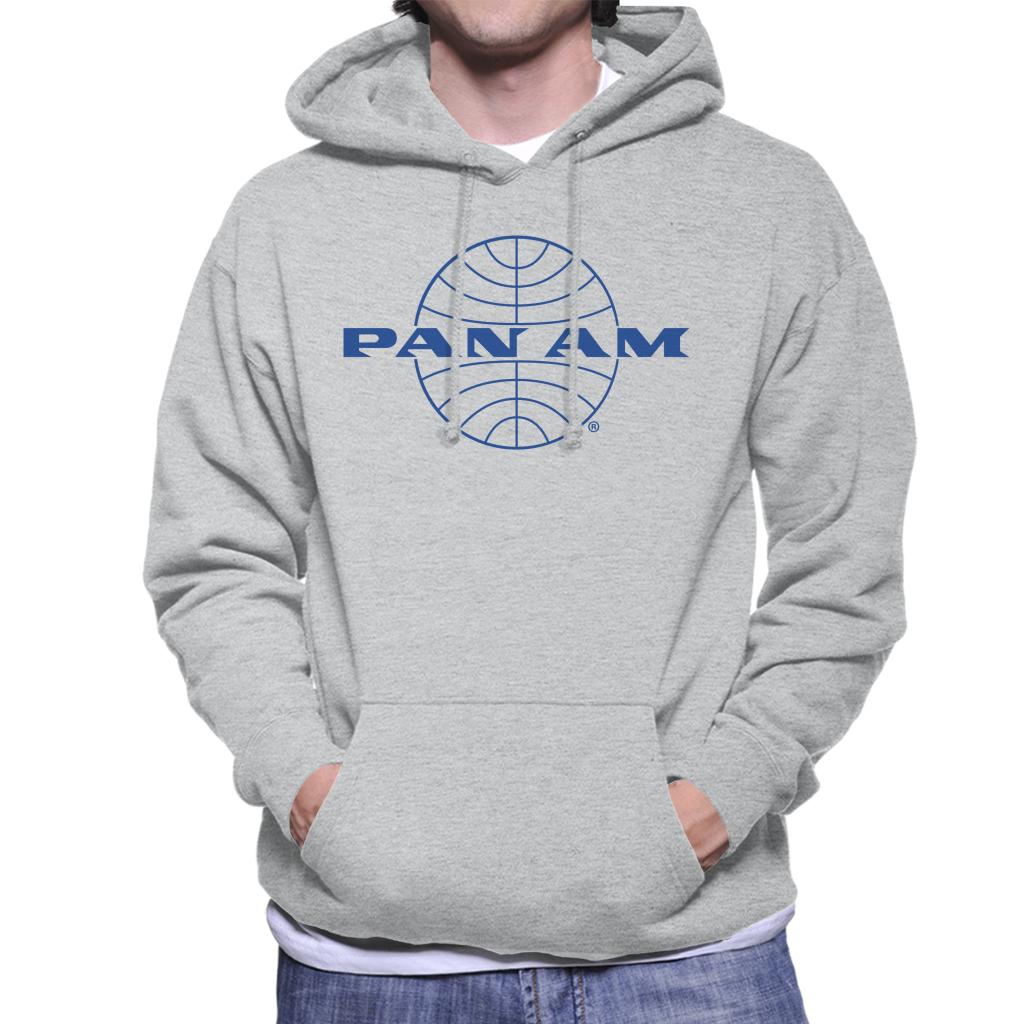 Pan Am Classic Blue Logo Men's Hooded Sweatshirt product image 1