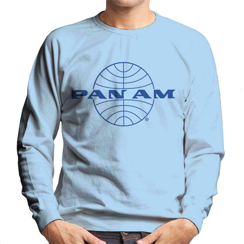 Pan Am Classic Blue Logo Men's Sweatshirt product image 6