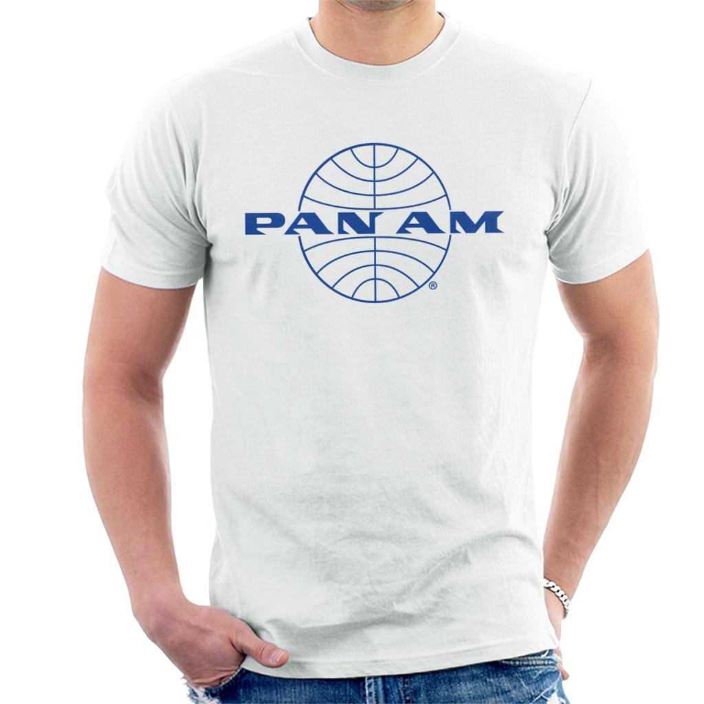 Pan Am Classic Blue Logo Men's T-Shirt product image 4