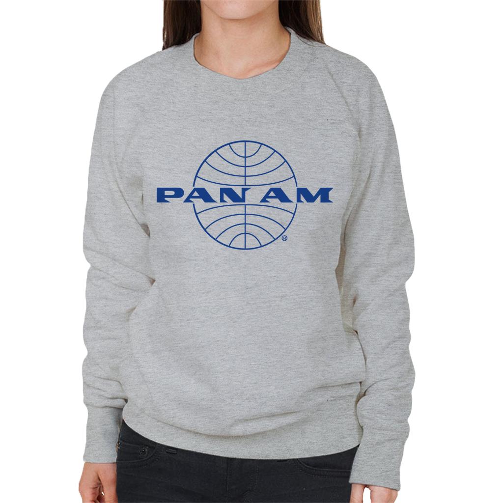 Pan Am Classic Blue Logo Women's Sweatshirt product image 1