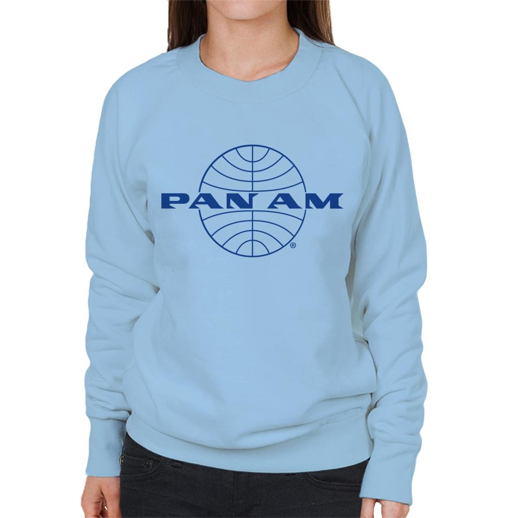 Pan Am Classic Blue Logo Women's Sweatshirt product image 6