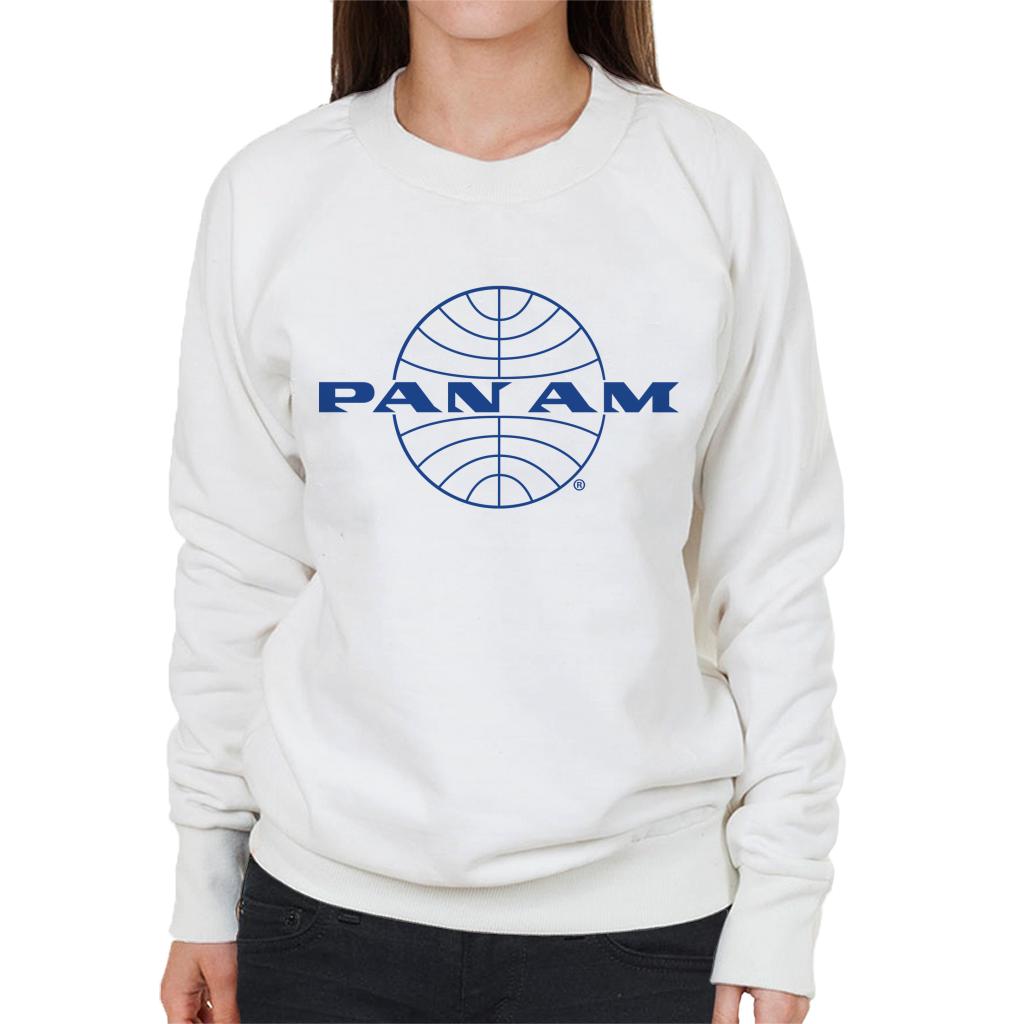 Pan Am Classic Blue Logo Women's Sweatshirt product image 4