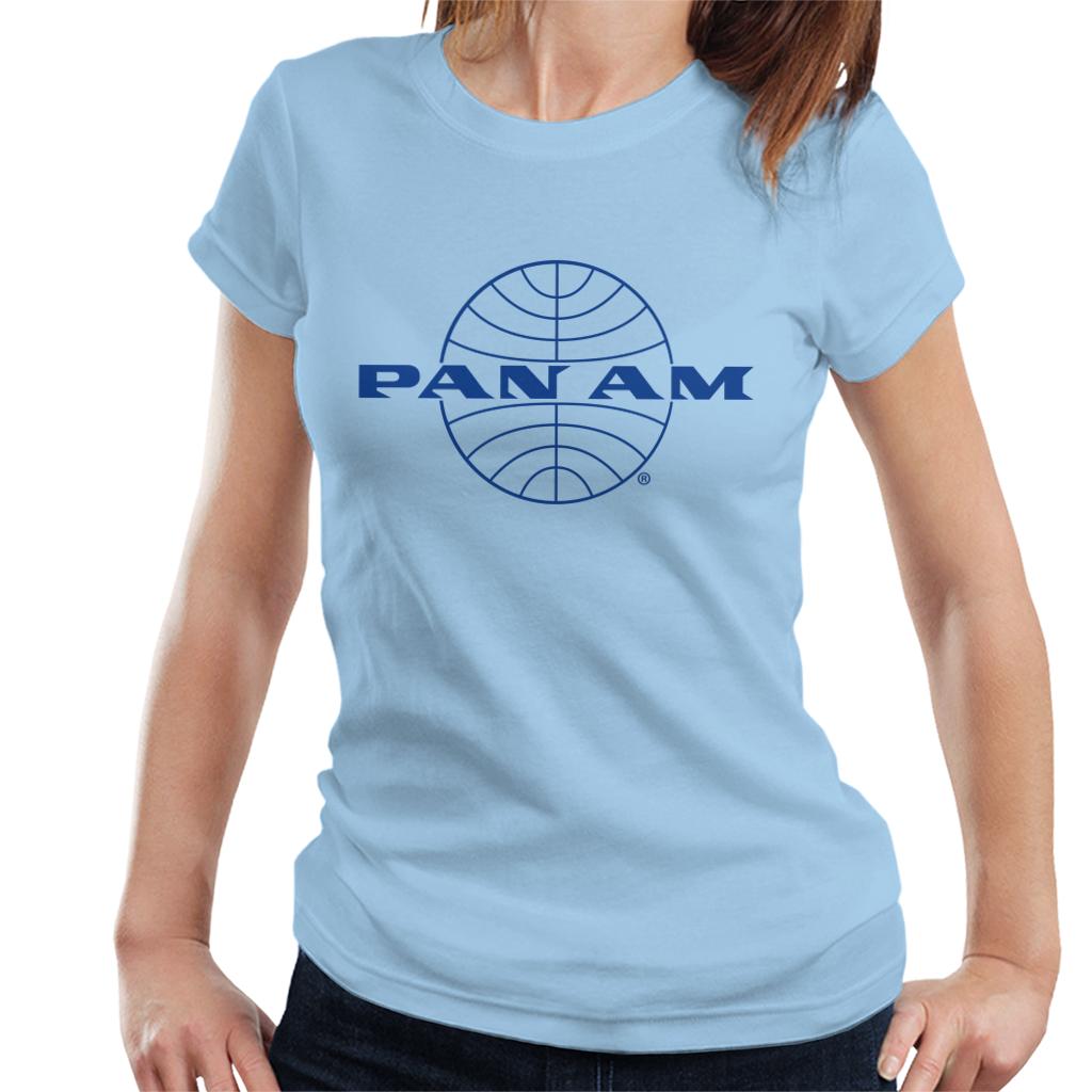 Pan Am Classic Blue Logo Women's T-Shirt product image 6