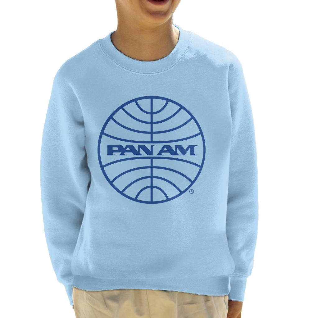 Pan Am Blue Logo Kid's Sweatshirt product image 4