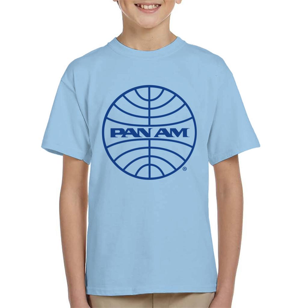 Pan Am Blue Logo Kid's T-Shirt product image 4