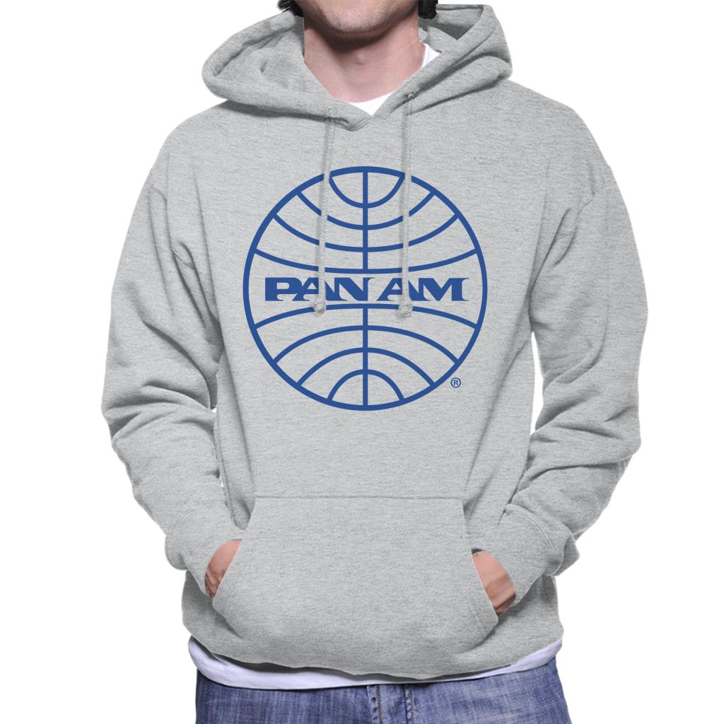 Pan Am Blue Logo Men's Hooded Sweatshirt product image 1