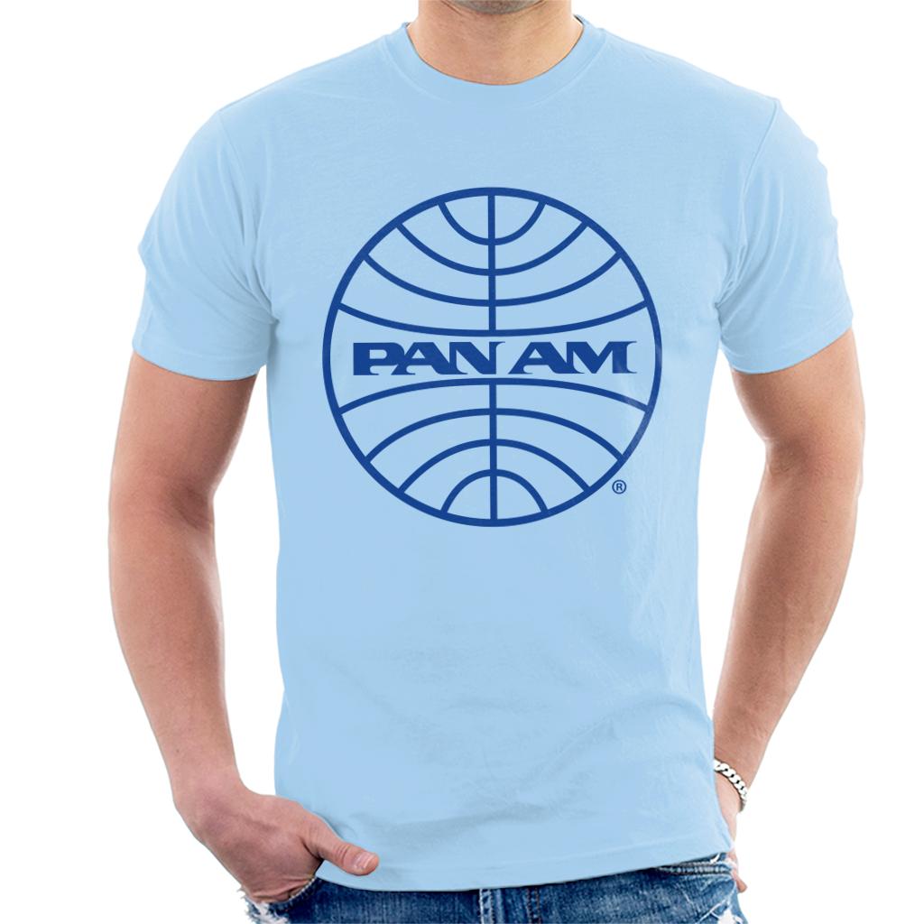 Pan Am Blue Logo Men's T-Shirt product image 4