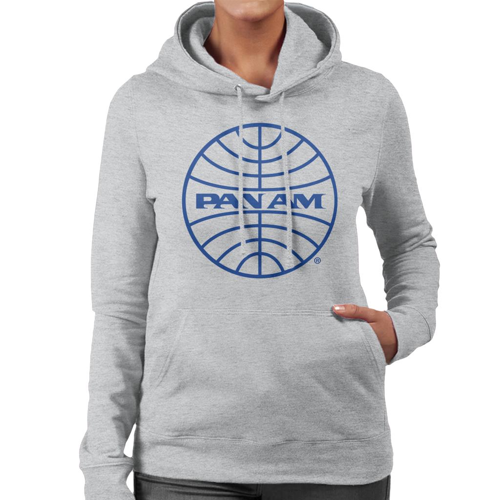 Pan Am Blue Logo Women's Hooded Sweatshirt product image 1