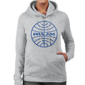 Pan Am Blue Logo Women's Hooded Sweatshirt product image 1