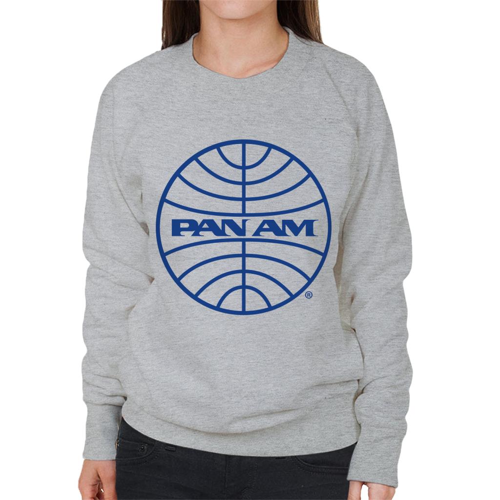Pan Am Blue Logo Women's Sweatshirt product image 1