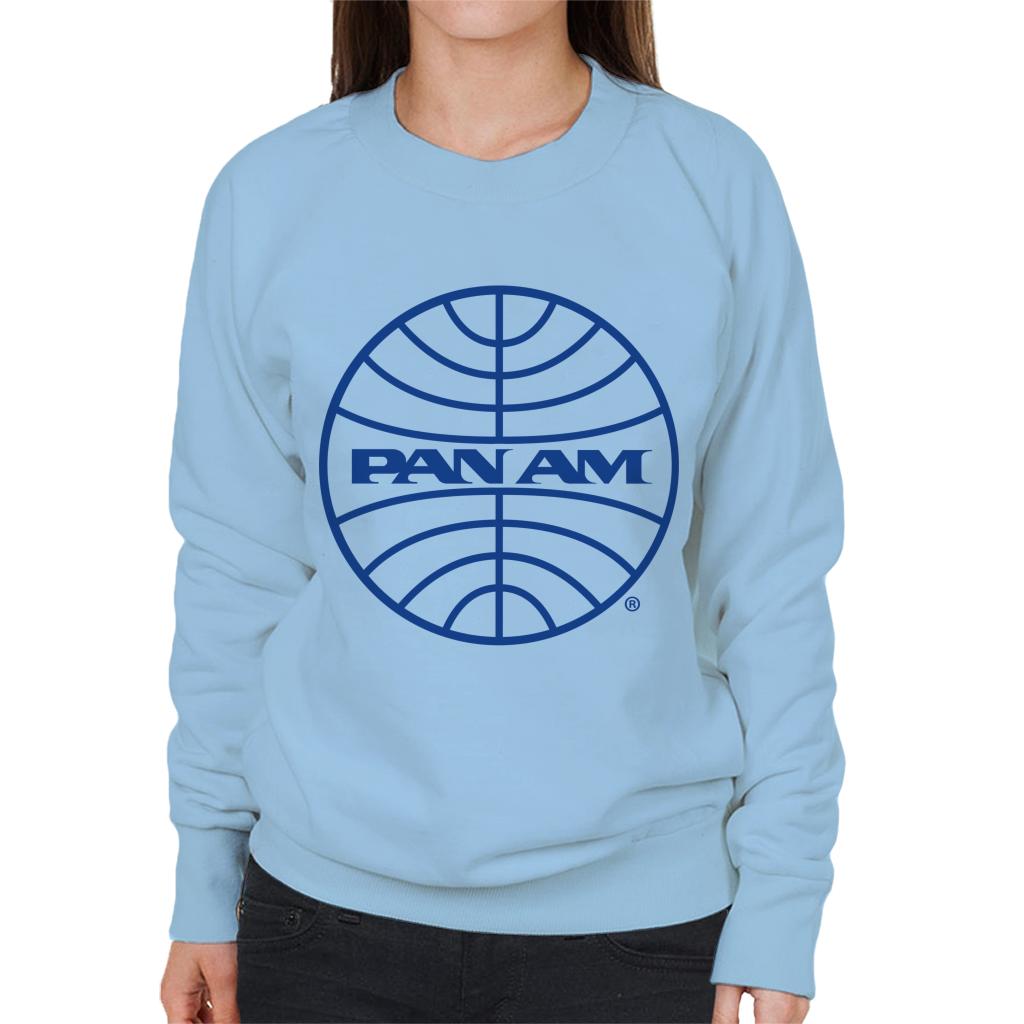 Pan Am Blue Logo Women's Sweatshirt product image 4